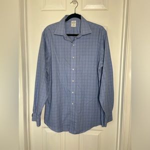 Brooks Brothers Long Sleeve Slim Fit Cotton Shirt Size 16   1/2 -35